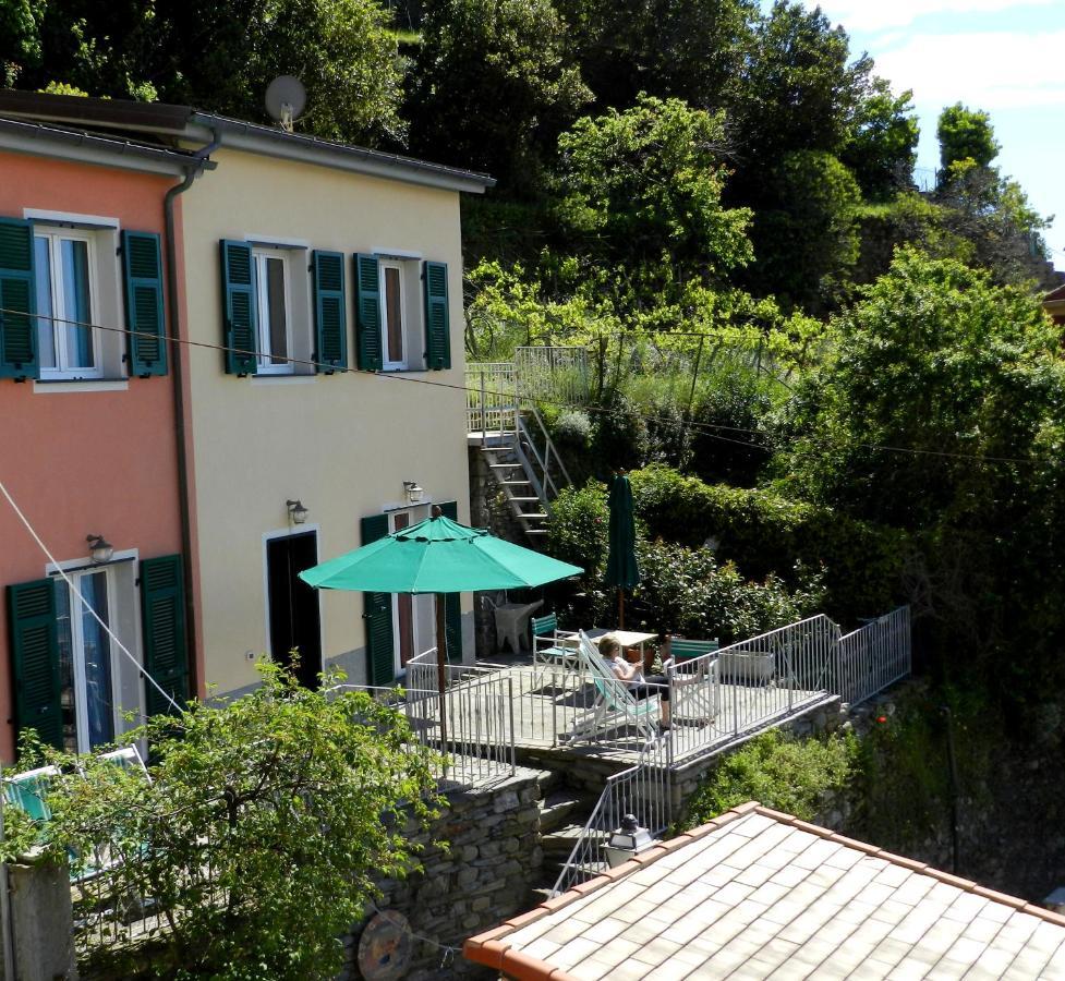 Aria Di Mare, Manarola - Camere Con Vista Mare! Exteriör bild