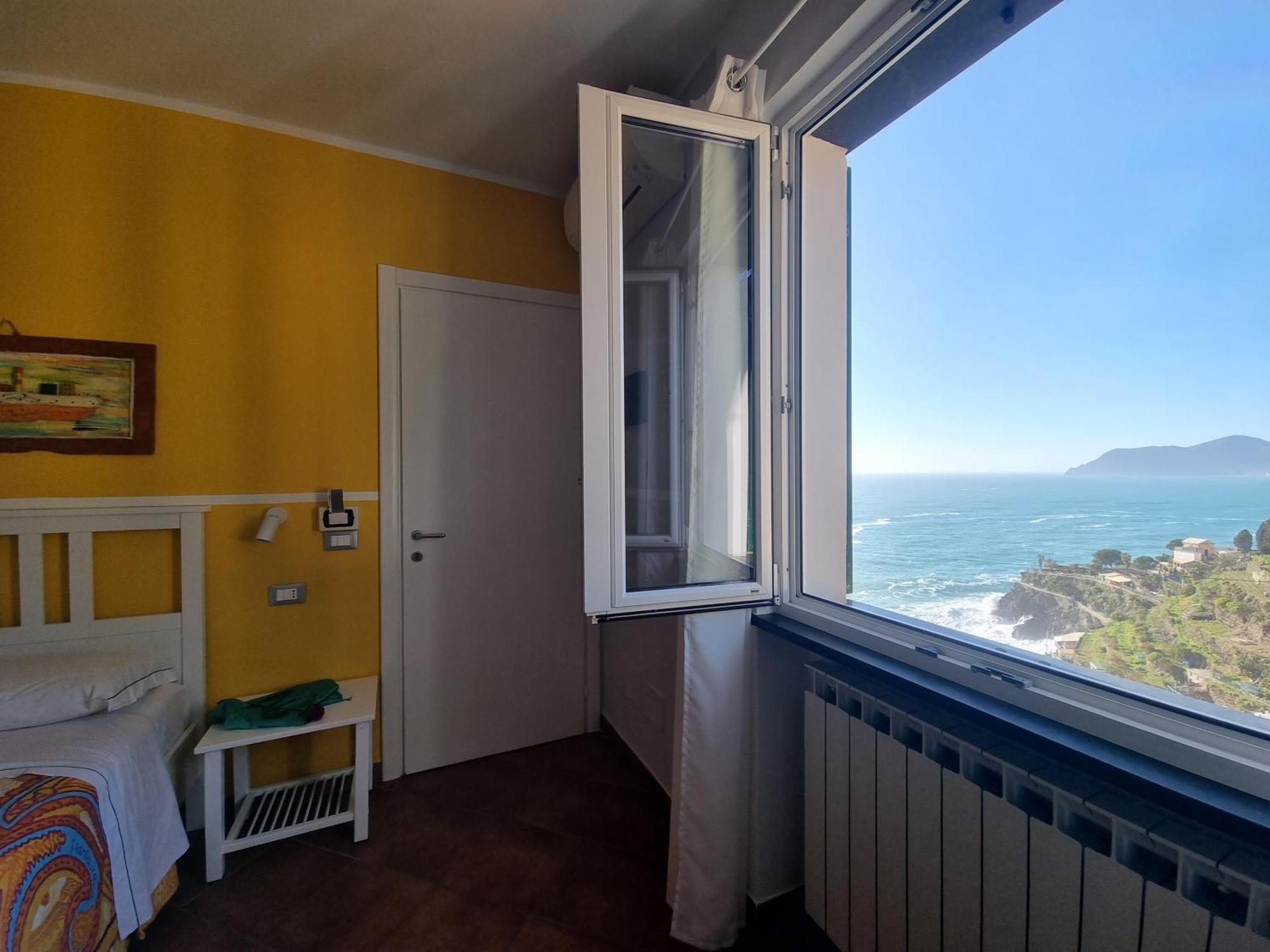Aria Di Mare, Manarola - Camere Con Vista Mare! Exteriör bild
