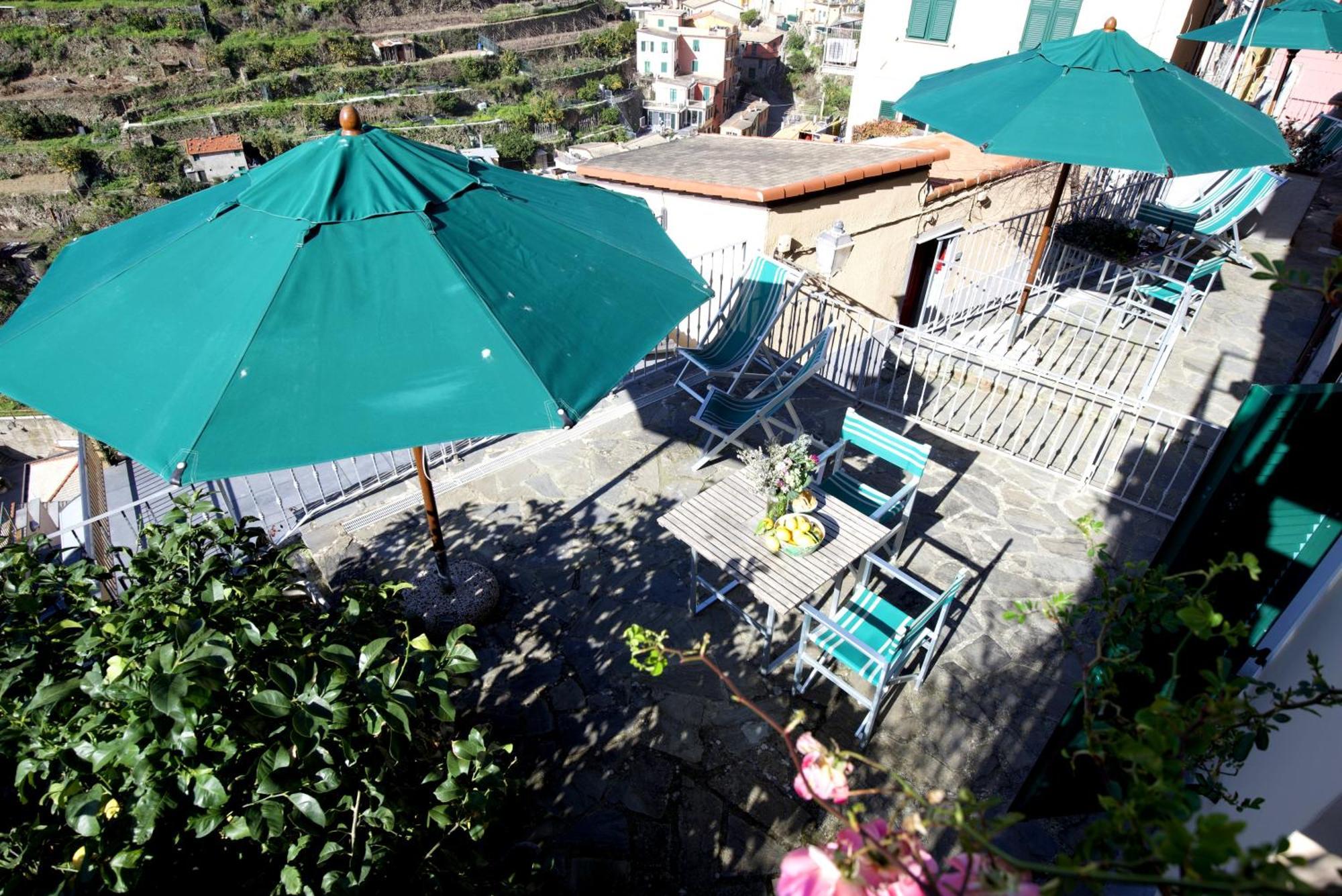 Aria Di Mare, Manarola - Camere Con Vista Mare! Exteriör bild